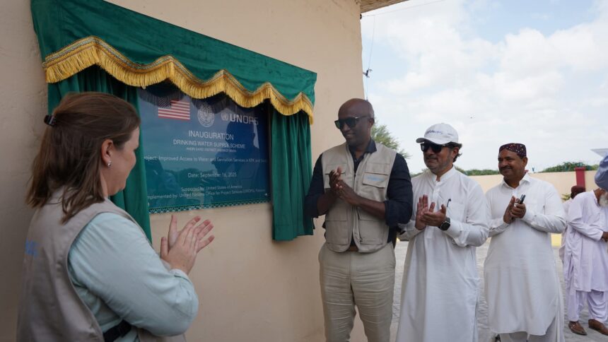 پینے کا صاف پانی - اُمروکوٹ میں پینے کے پانی کا جدید منصوبہ فعال