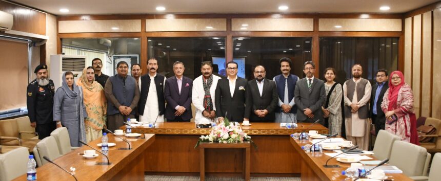 پاکستان ترکمانستان تعلقات - پاکستان اور ترکمانستان پارلیمانی دوست گروپ کا پہلا اجلاس