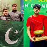 نیش کپ ۲۰۲۵ - نیش کپ ۲۰۲۵ میں پاکستانی اسکواش کھلاڑی میدان میں