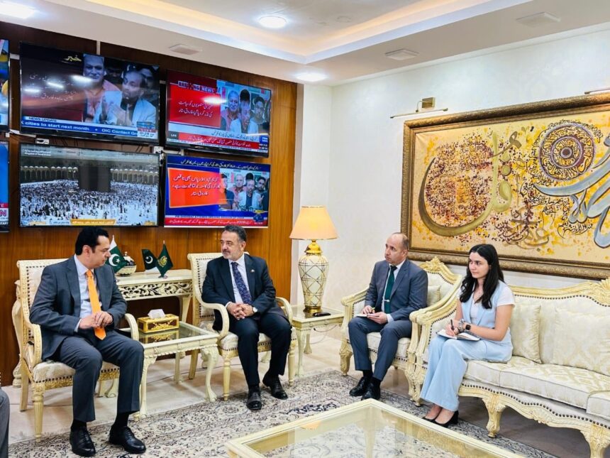 منظم جرائم - ترکی کے سفیر کی وزیرِ مملکت سے اہم ملاقات