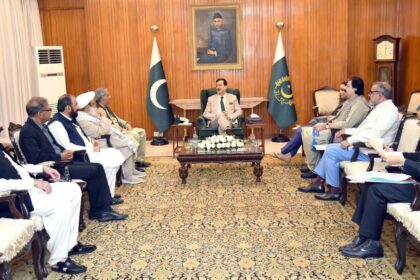 قائم مقام صدر - قائم مقام صدر نے سینیٹرز کے اعزاز میں ظہرانہ کیا