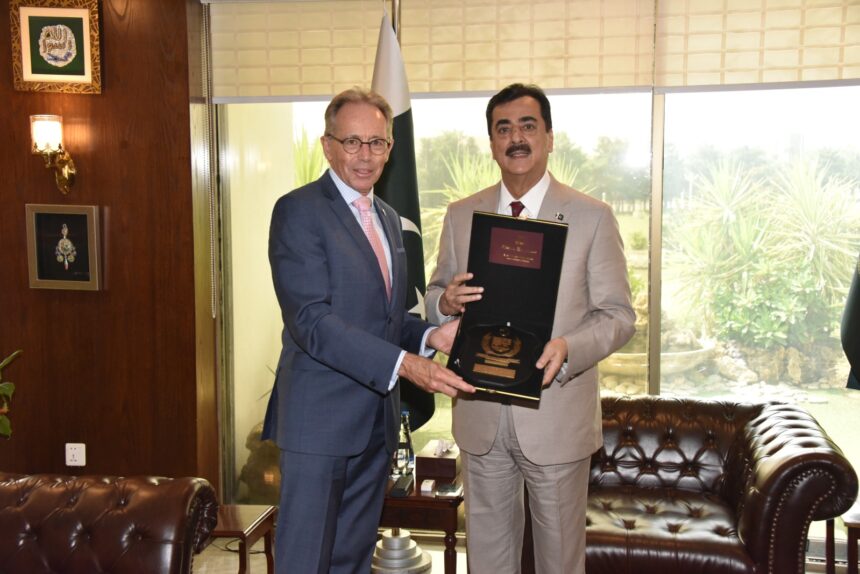 پاکستان آسٹریلیا تعلقات - چیئرمین سینیٹ کا آسٹریلوی ہائی کمشنر سے اہم ملاقات