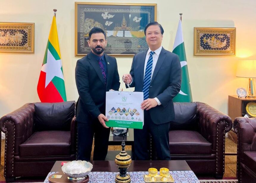 ثقافتی تعاون - اسلام آباد میں میانمار کے سفیر سے ثقافتی ملاقات