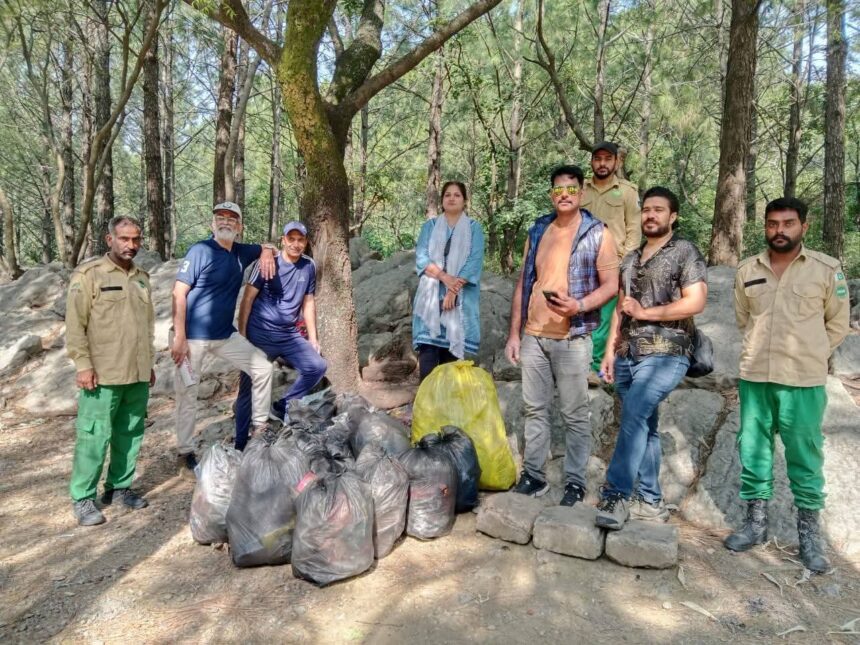 مارگلہ ہلز صفائی - مارگلہ ہلز میں صفائی مہم کی کامیابی