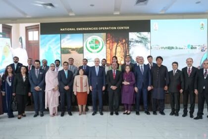 قومی ہنگامی سنٹر - ترکی اور آذربائیجان کے وفود کا قومی ہنگامی سنٹر دورہ