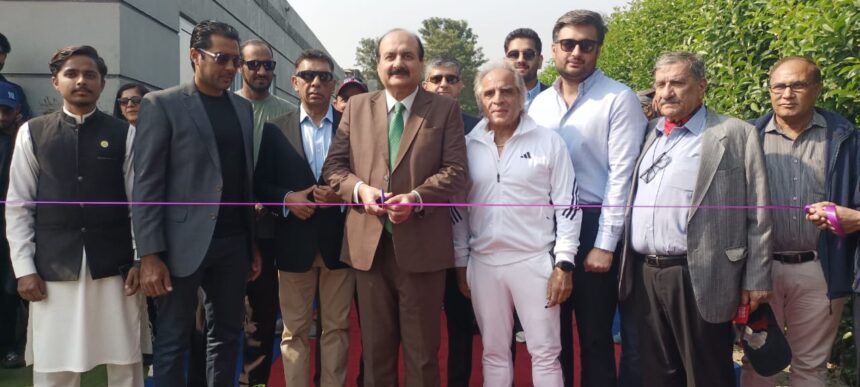 پیڈل کورٹ - اسلام آباد میں پیڈل اور منی ٹینس کورٹز کا افتتاح