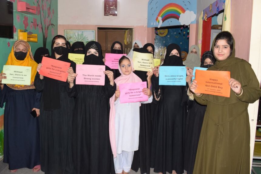 لڑکیوں کا عالمی دن - راولپنڈی اور گولڑا مراکز میں لڑکیوں کا عالمی دن منایا