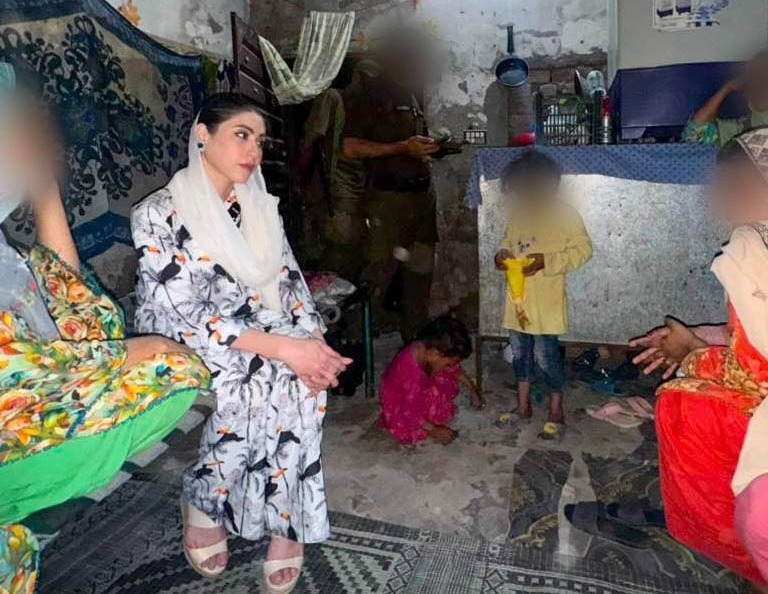 خواتین کی حفاظت - مریم نواز کی ہدایت پر مناولہ میں متاثرہ سے ملاقات