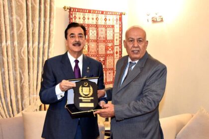 فلسطین - سینیٹ چیئرمین کی فلسطین کے ساتھ مکمل یکجہتی