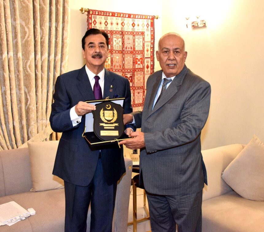 فلسطین - سینیٹ چیئرمین کی فلسطین کے ساتھ مکمل یکجہتی