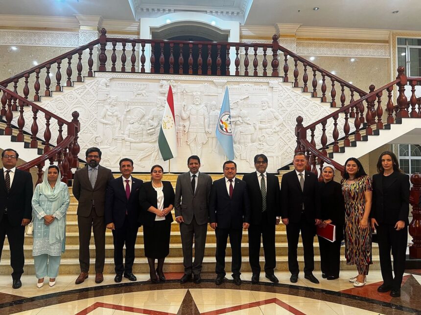 پاک تاجک مشاورت - دوشنبے میں پاک اور تاجک چھٹی دوطرفہ مشاورت