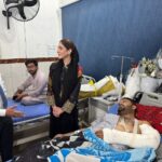 زخمی پولیس افسران - مریدکے واقعے کے زخمی پولیس افسران کا دورہ