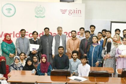 تحفظِ خوراک - عالمی روزِ تحفظِ خوراک ٢٠٢٥ پِر میر علی شاہ یونیورسٹی میں منایا گیا