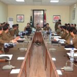 امن و امان - راولپنڈی میں سی پی او کا قانون و نظم کا اجلاس