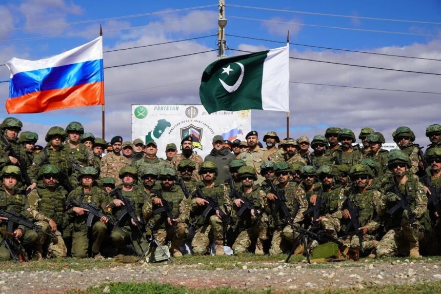 دروژبا ۲۰۲۵ - روس پاکستان مشترکہ مشقیں دروژبا ۲۰۲۵ جنوبی ضلع میں