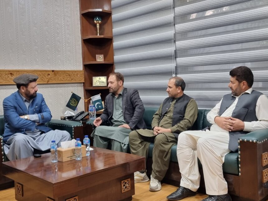 وزیر اعلی گلگت بلتستان - وزیر اعلی گلگت بلتستان سے نگر وفد کی ملاقات