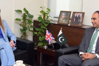 برطانوی ہائی کمشنر - برطانوی ہائی کمشنر کی وزیر مملکت سے ملاقات