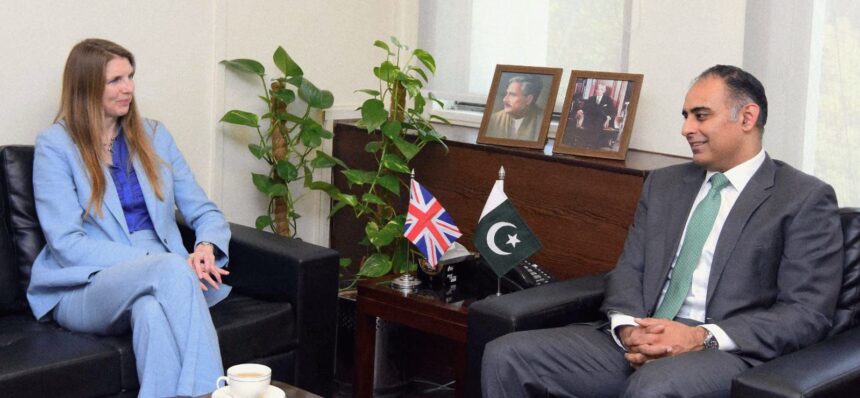 برطانوی ہائی کمشنر - برطانوی ہائی کمشنر کی وزیر مملکت سے ملاقات