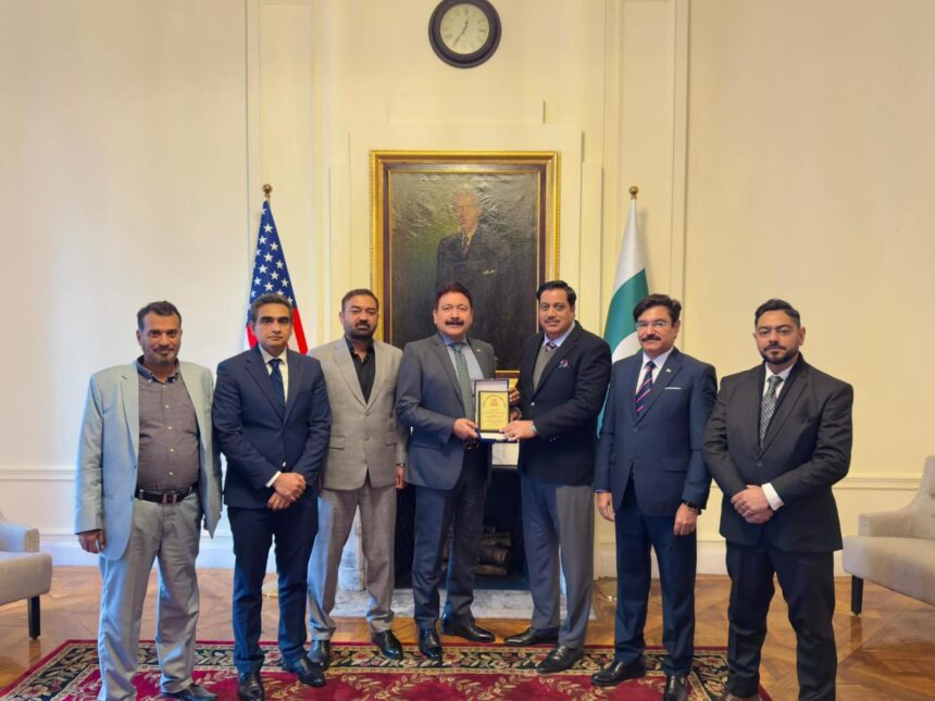تجارتی وفد - قونصل جنرل سے فیڈریشن چیمبرز کا تجارتی وفد ملاقات