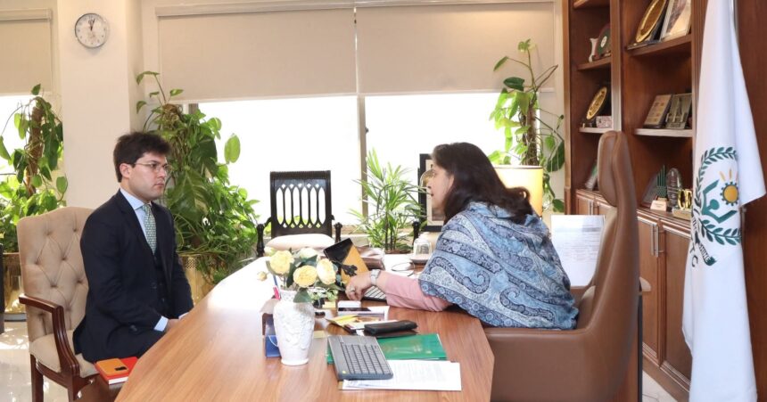 تکنیکی تربیت - اٹلی کے سفارتی اہلکار کا فنی تربیتی ادارے کا دورہ