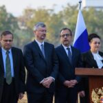 یوری گاگارن - اسلام آباد میں یوری گاگارن کا مجسمہ نصب