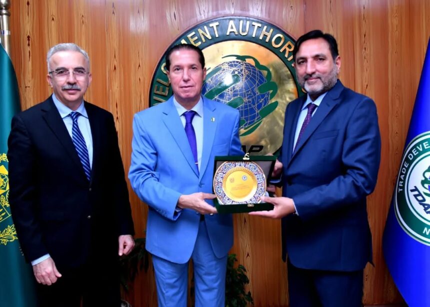 پاکستان اور الجزائر تجارت - الجزائر کے سفیر کی کراچی میں تجارتی ملاقات