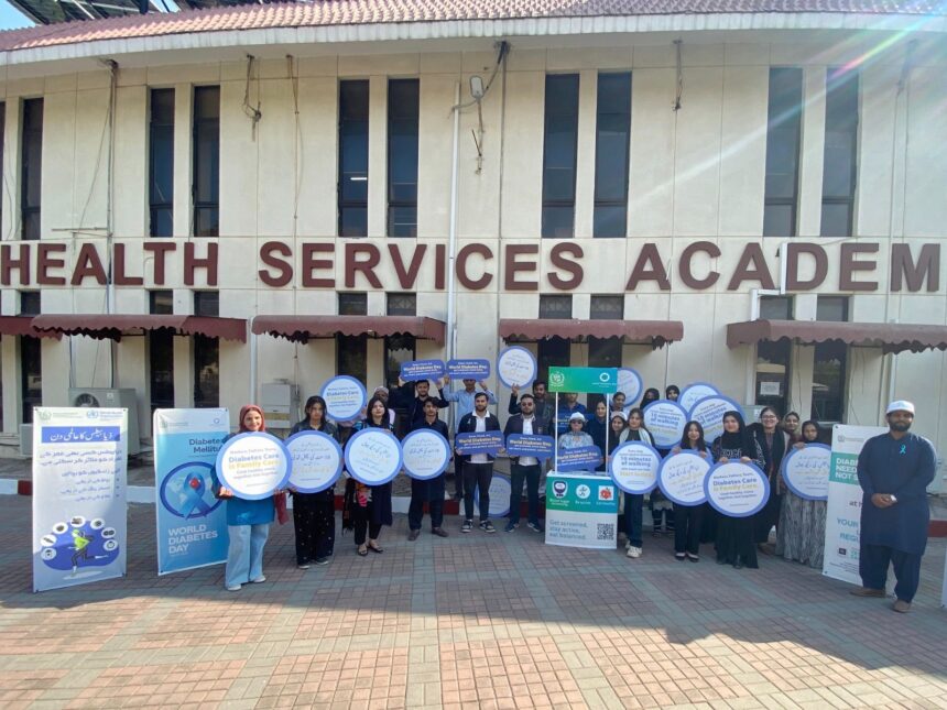 ذیابیطس سے بچاؤ - صحت خدمات اکیڈمی نے نوجوانوں میں ذیابیطس سے آگاہی بڑھائی