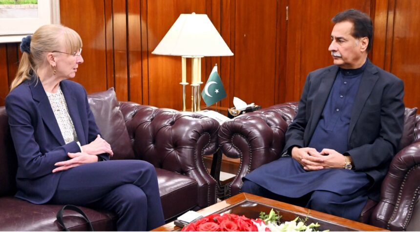 پاکستان جرمنی تعلقات - سپیکر سے جرمن سفیر کی پارلیمنٹ میں ملاقات