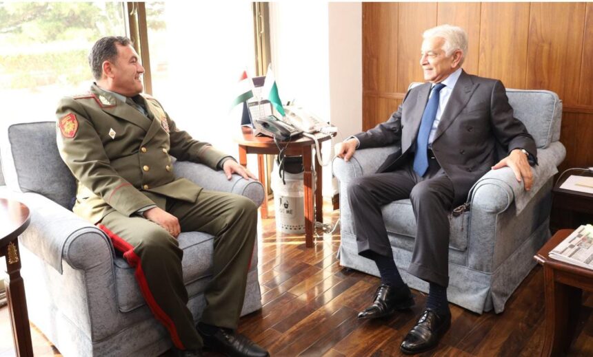 تاجکستان پاکستان تعاون - تاجک وزیر دفاع کی اسلام آباد ملاقات اور تعاون