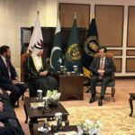 پاکستان قطر پارلیمانی روابط - چیئرمین سینیٹ کی قطر کے اسپیکر سے ملاقات