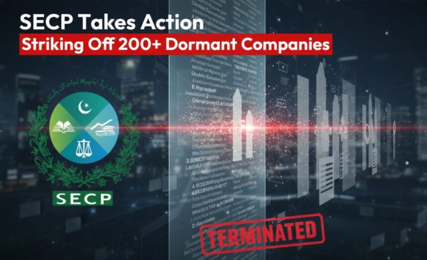 غیر فعال کمپنیاں - غیر فعال کمپنیوں کا رجسٹر سے بڑے پیمانے پر اخراج