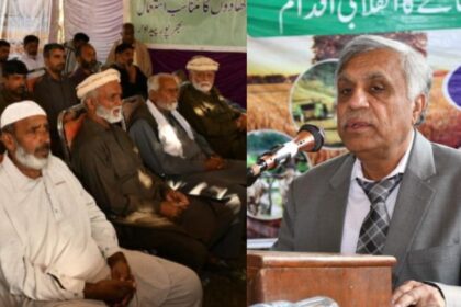 گندم مہم - ارِد یونیورسٹی کے وائس چانسلر نے گندم مہم کا دورہ کیا