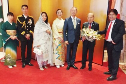 جاپان سیلف ڈیفنس - جاپان سیلف ڈیفنس فورسز کی ۷۱ویں یومِ تاسیس کی تقریب