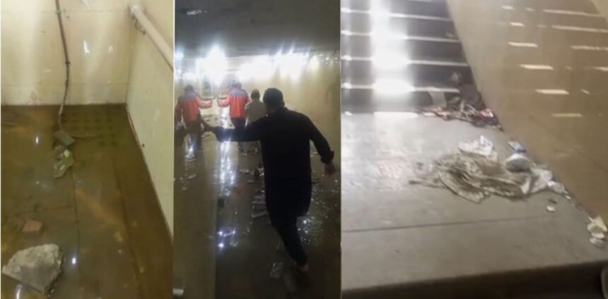 شمس آباد انڈرپاس - شمس آباد مری روڈ انڈرپاس گندگی سے اٹا ہوا