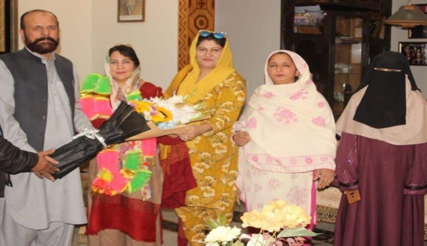 فرزانہ کوثر - مسلم لیگ ن رہنما کی فرزانہ کوثر کو مبارکباد