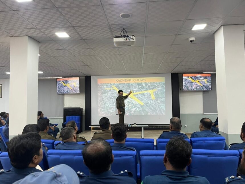 کچہری چوک میگا پراجیکٹ - کچہری چوک میگا پراجیکٹ پر ٹریفک حکمتِ عملی