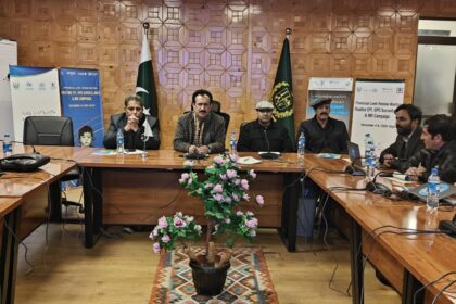 حفاظتی ٹیکہ کاری - گلگت بلتستان میں حفاظتی ٹیکہ کاری کا تین روزہ جائزہ اجلاس