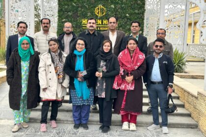 آبی وسائل - آبی وسائل کی جوابدہی کے لیے صحافیوں کے دورے