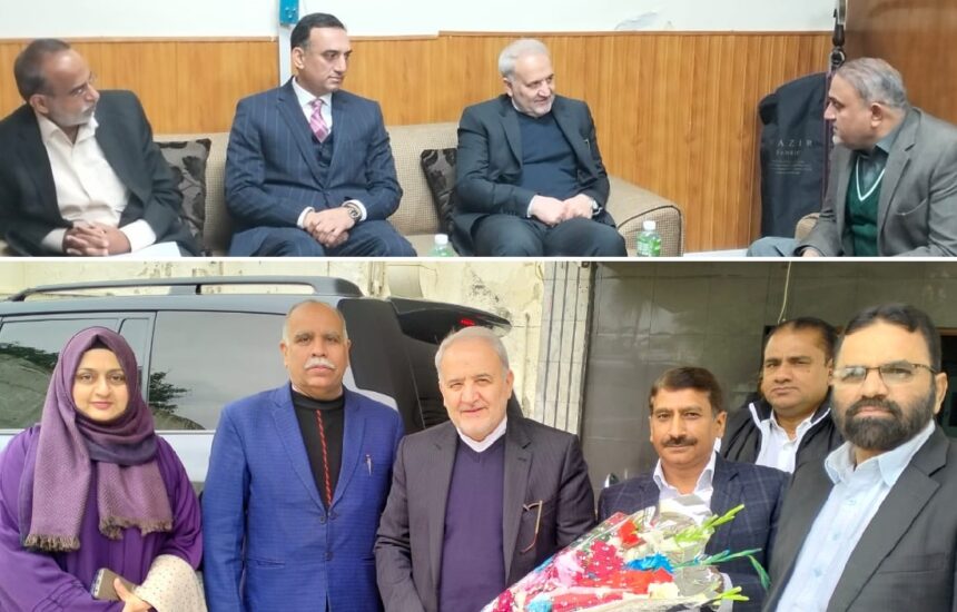 دوطرفہ روابط - ایران کے سفیر نے دوطرفہ روابط مضبوط کرنے پر زور دیا