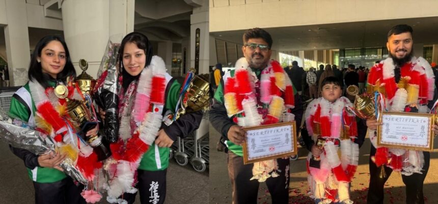 کیوکوشن کراٹے - پاکستان کی کیوکوشن کراٹے میں تاریخی کامیابی