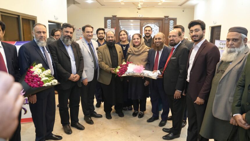 کالجِ اطباء - کالجِ اطباء کے صدر کی قصور پی ایم اے تقریب میں شرکت