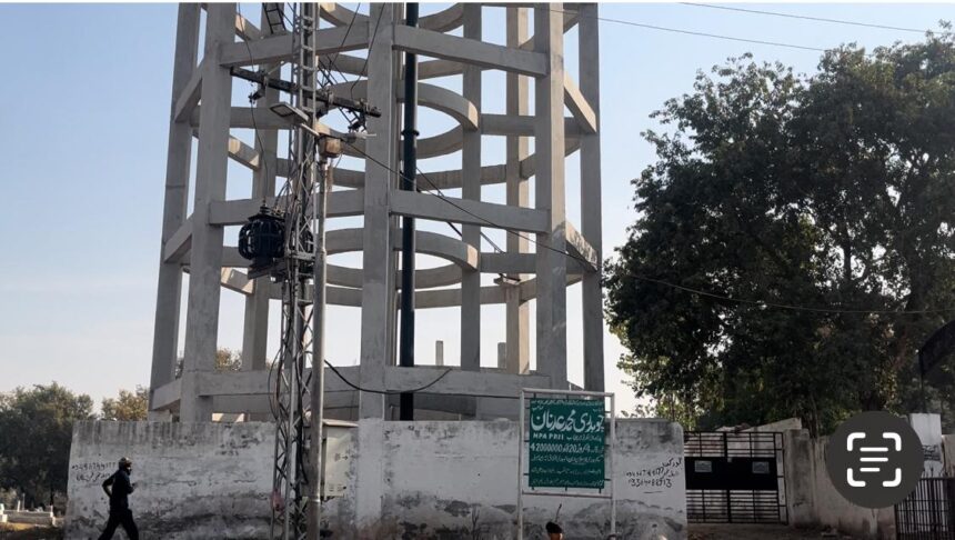 پانی کی ٹینکیاں - راولپنڈی میں تین سال سے بند پانی کی ٹینکیاں