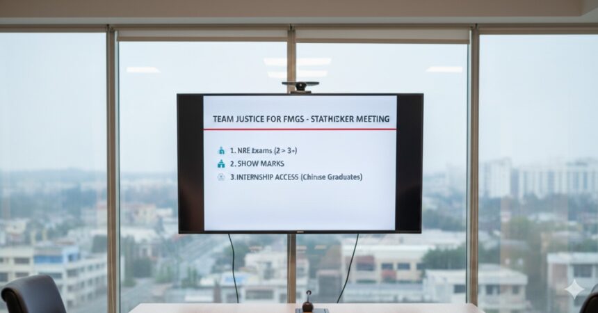 فارن میڈیکل گریجویٹس - فارن میڈیکل گریجویٹس کے مسائل پر اسٹیک ہولڈرز کا اجلاس