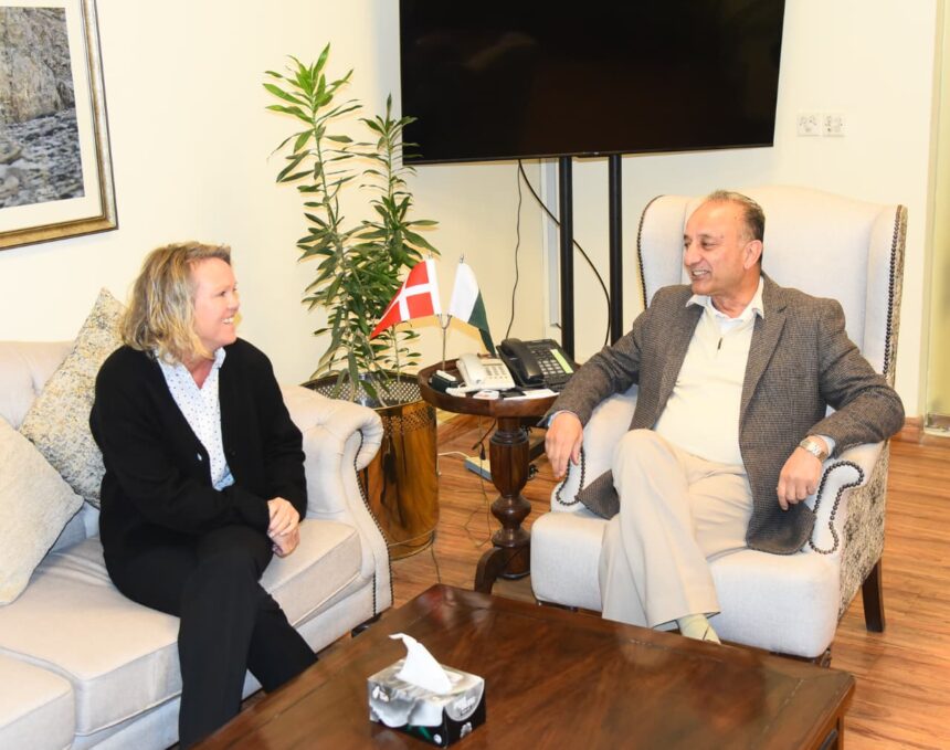 سائنس ڈپلومیسی - ڈنمارک کی سفیر کا وفاقی وزیر برائے ماحولیاتی امور سے ملاقات