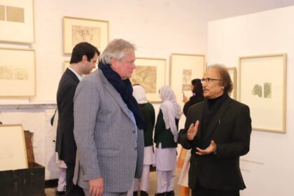 نیشنل کالج - نیدرلینڈز کے سفیر نیشنل کالج آف آرٹس پہنچے
