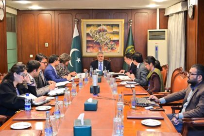 سفارتی ملاقاتیں - سینیٹر اسحق ڈار نے سفارتی ملاقاتوں کی صدارت کی