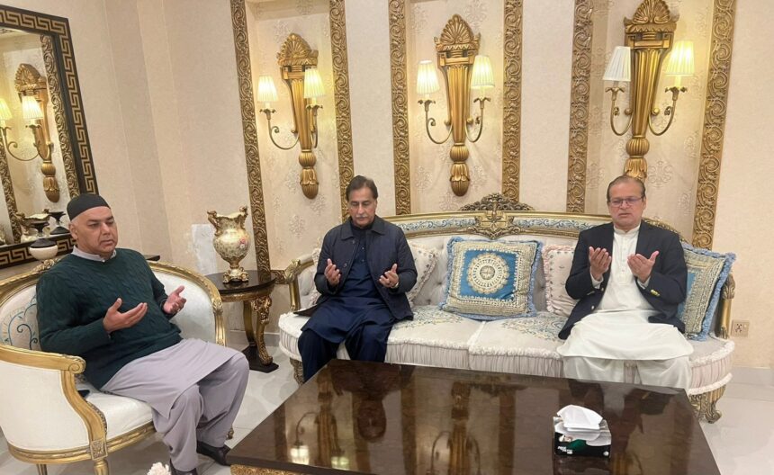 سردار ایاز صادق - سردار ایاز صادق نے چودھری ارمغان سبحانی سے تعزیت کی