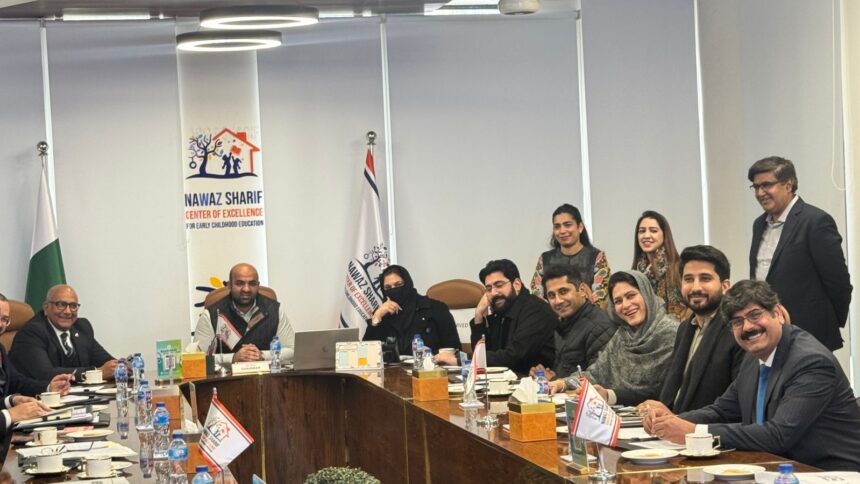 نوجوان پارلیمنٹرینز فورم - نوجوان پارلیمنٹرینز فورم کی پنجاب وزیرتعلیم سے ملاقات