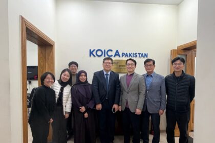 آبی وسائل - کوریائی وفد کی پاکستان میں آبی شعبے سے ملاقات