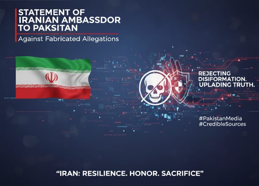 بے بنیاد الزامات - ایران کے سفیر کی رہبرِ معظم کے خلاف بے بنیاد الزامات کی تردید